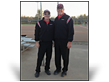 Mark with fellow USSSA Umpire, Alan Weiberg, 2014 Fayetteville, AR 