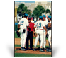 1993 USSSA World Series "mediating" with the umpire